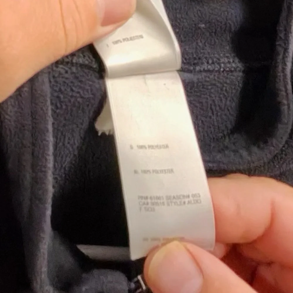 The North Face Black Quarter Zip Pullover - Picture 5 of 7